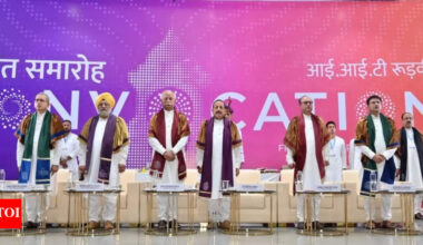 IIT Roorkee holds twenty fifth convocation ceremony highlighting achievements in innovation and entrepreneurship | Dehradun News