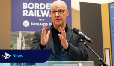 First Minister John Swinney marks 10th anniversary of Borders rail line