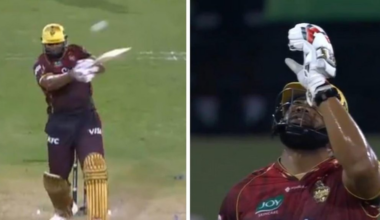 Kieron Pollard 17 ball fifty in CPL