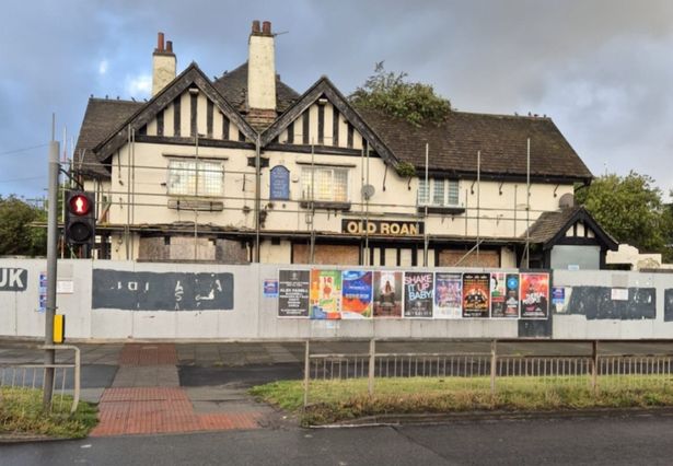Site of the former Old Roan pub in Aintree