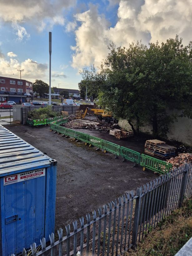 Site of the former Old Roan pub in Aintree