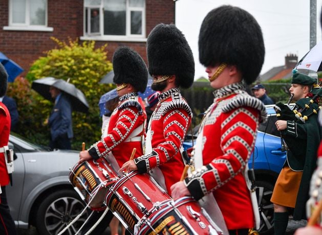 In pictures: Irish Guards celebrate 125 years with parade through east Belfast