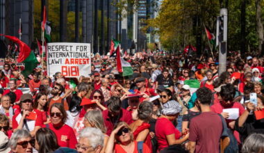 Tens of thousands join pro-Palestinian march in Brussels