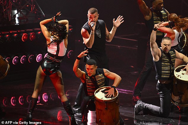 Puerto Rican singer Ricky Martin performs on stage during the MTV Video Music Awards at UBS Arena in Elmont, New York, on September 7, 2025. (Photo by ANGELA WEISS / AFP) (Photo by ANGELA WEISS/AFP via Getty Images)