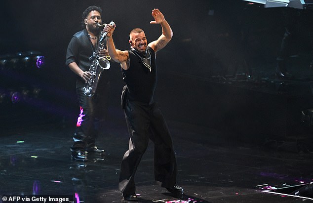 Puerto Rican singer Ricky Martin performs on stage during the MTV Video Music Awards at UBS Arena in Elmont, New York, on September 7, 2025. (Photo by ANGELA WEISS / AFP) (Photo by ANGELA WEISS/AFP via Getty Images)