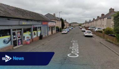Shopkeeper in stable condition in hospital after being 'slashed' while taking bins out of store in Lanark