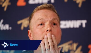 Sir Chris Hoy ‘overwhelmed’ as fundraising cycle ride raises over £2m