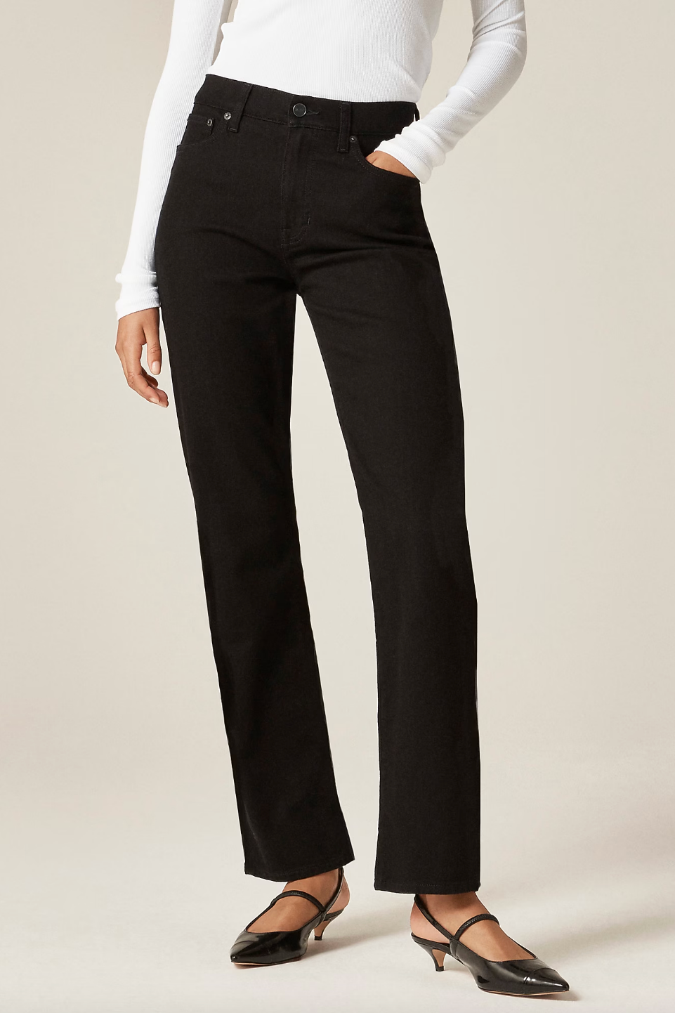 Nipped Straight Jean Nipped Straight Jean