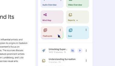 Google rolling out Flashcards and Quizzes to NotebookLM