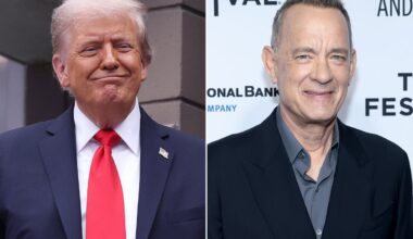 Trump celebrates award ceremony for ‘WOKE’ Tom Hanks being cancelled