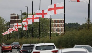 Solihull resident blasts England flags