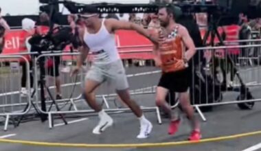 Tommy Fury's behaviour 'not on' as plumber blasts boxing star for antics at Great North Run