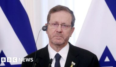Starmer to meet Israel's president in Isaac Herzog in No 10