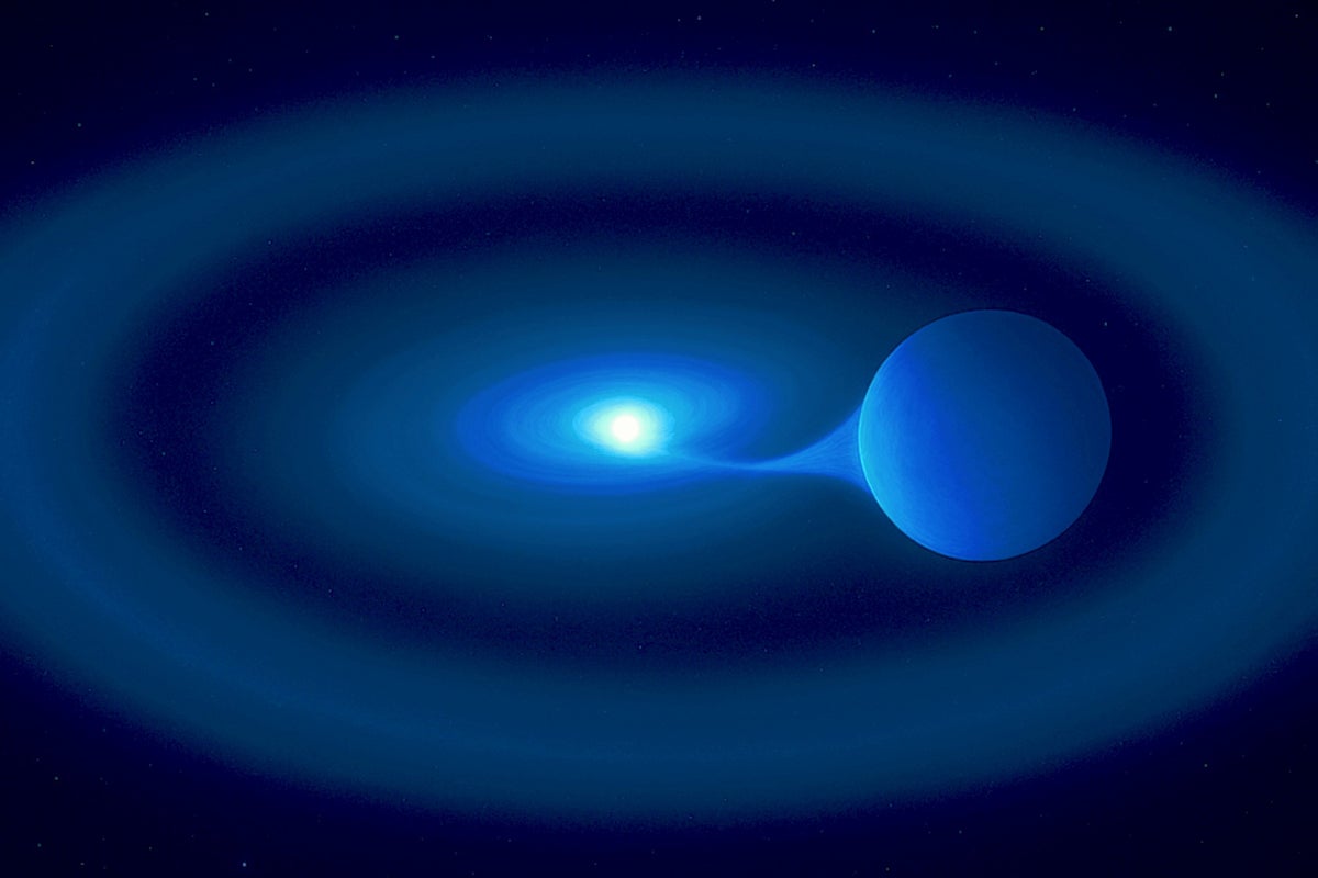 Scientists shocked by ‘greedy’ white dwarf star devouring its twin