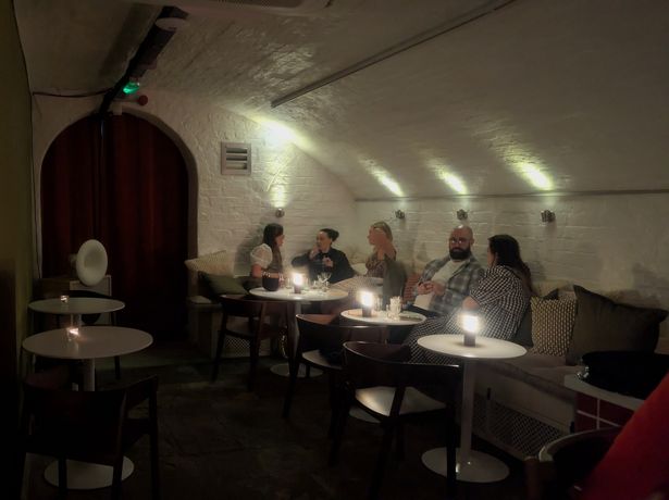 Slowpour is tucked away in a basement on Bold Street