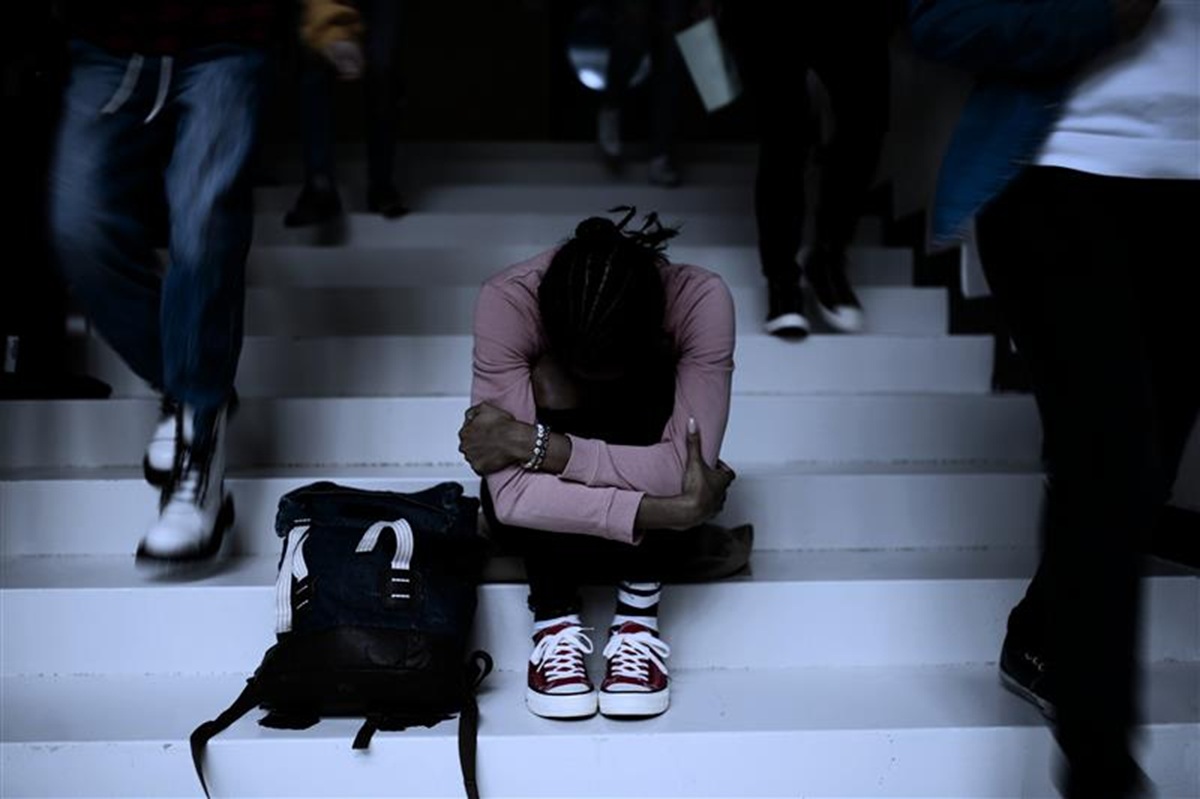Depressed student