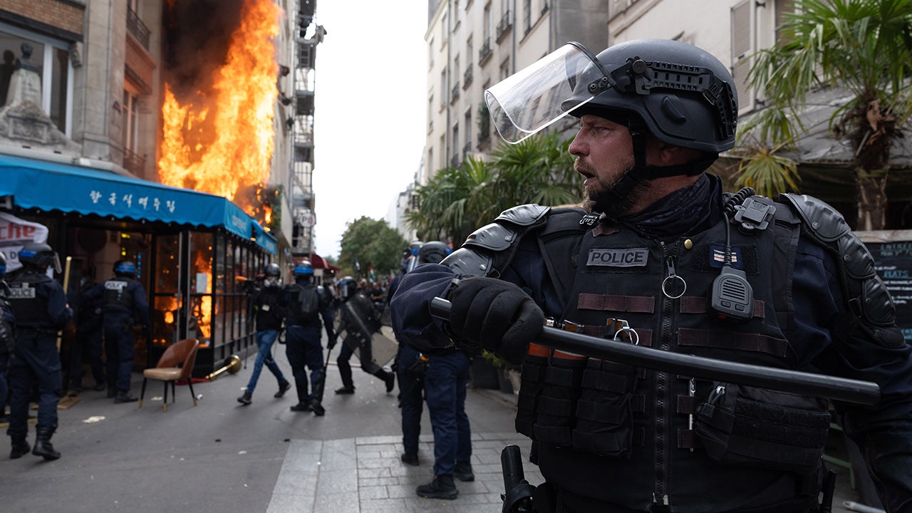Hundreds arrested in France as 'Block Everything' protests erupt across country