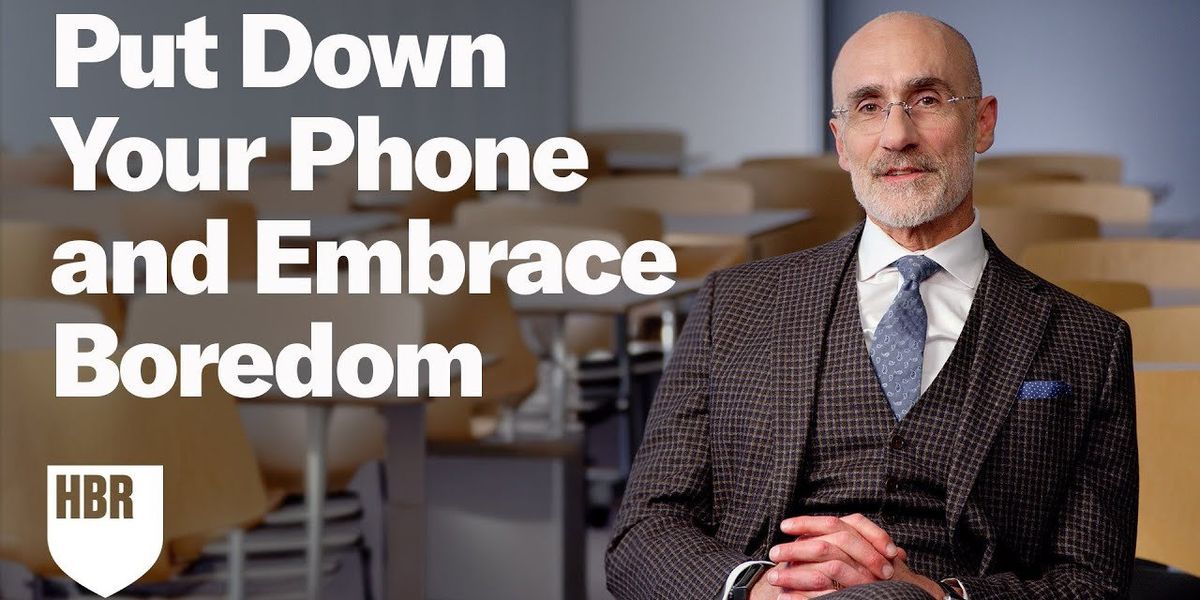 Happiness researcher explains why we need to be bored more