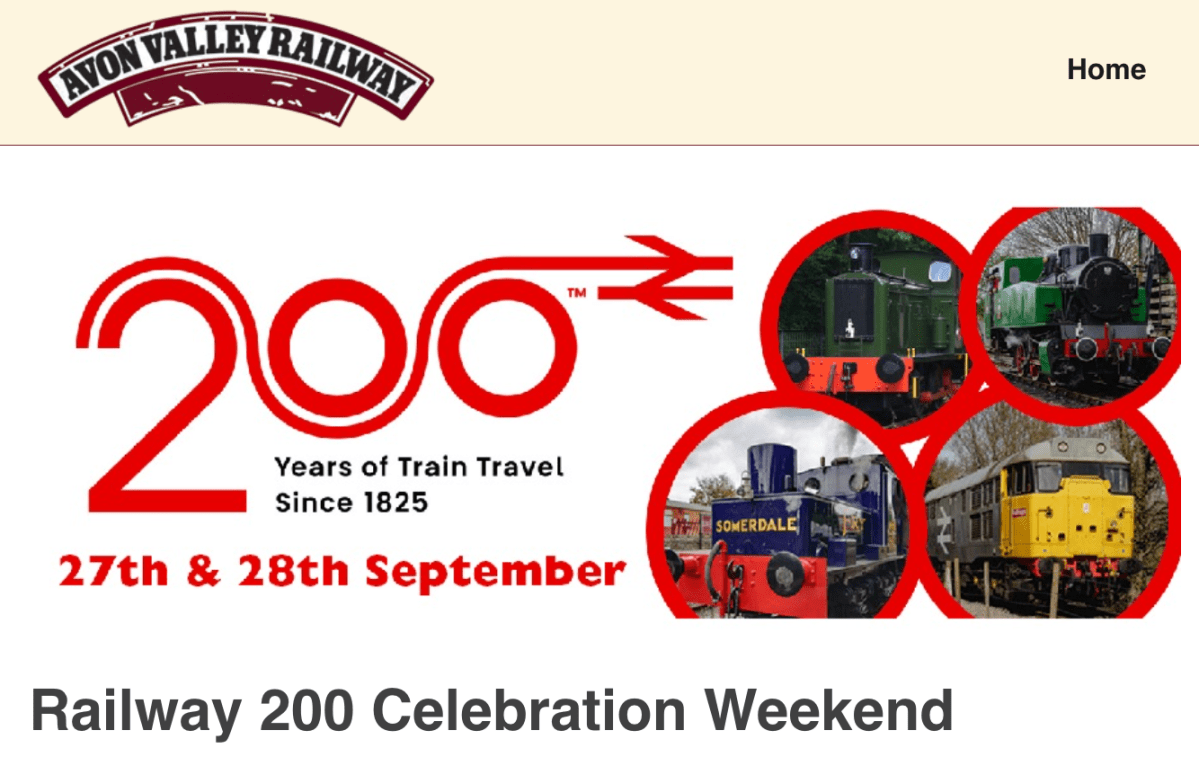 Avon Valley celebrates Railway 200. – BATH NEWSEUM