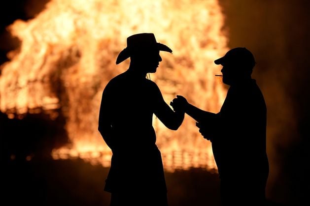 Bonfire groups to miss out on funding after flags burned and asbestos found at site