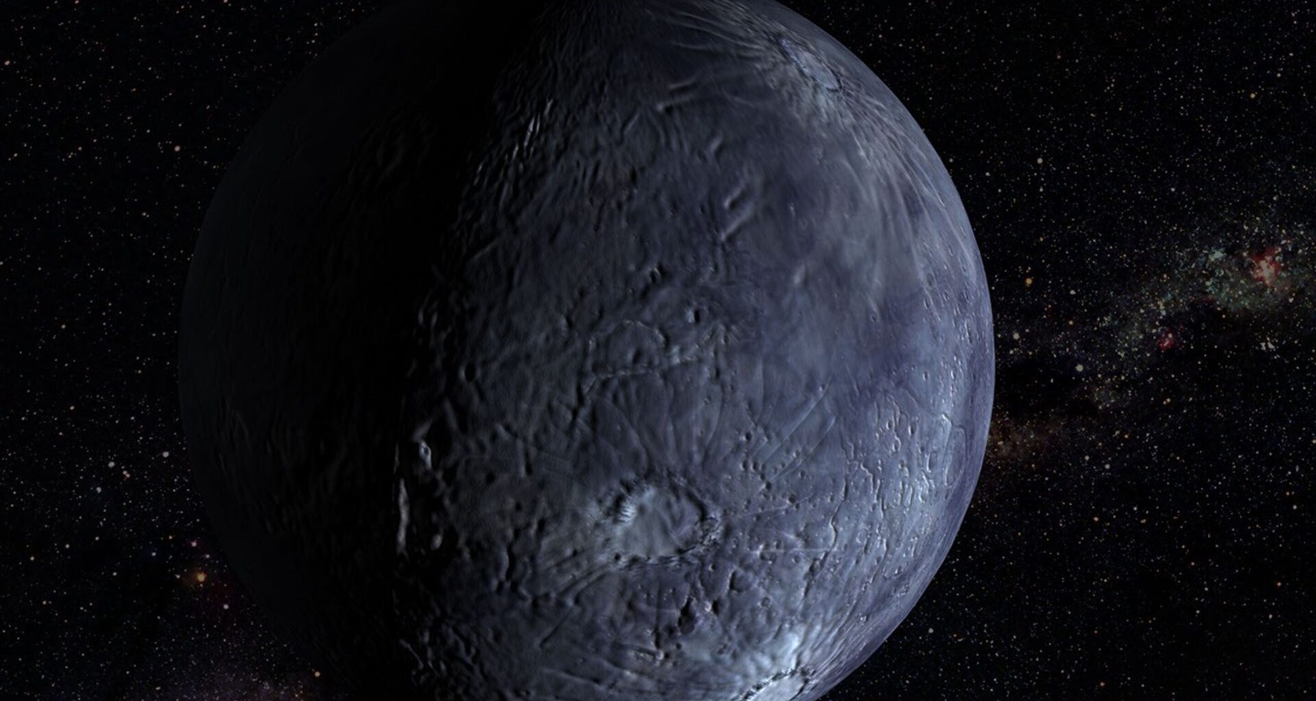 Discovery of new moon or ring system orbiting mysterious distant planet Quaoar