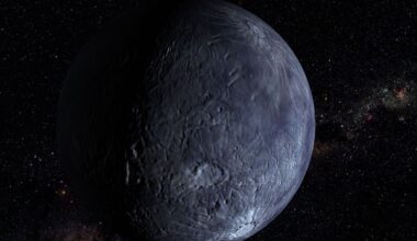 Discovery of new moon or ring system orbiting mysterious distant planet Quaoar