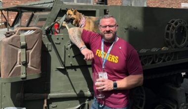 Tributes and flowers left for former soldier killed in motorbike crash