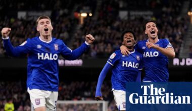 Philogene fires hat-trick in Ipswich’s rout of rock-bottom Sheffield United | Championship