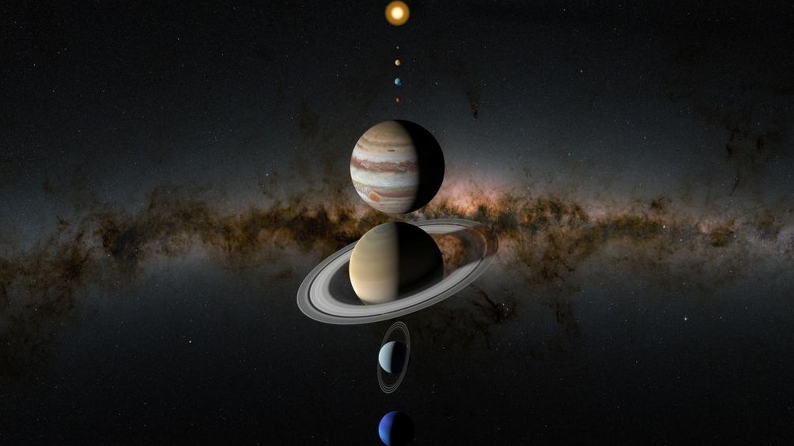 When To See The ‘Planet Parade’ This Weekend As The Moon Joins In