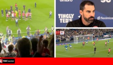 Sheffield United fans stay behind in full voice after watching 5-0 defeat away at Ipswich