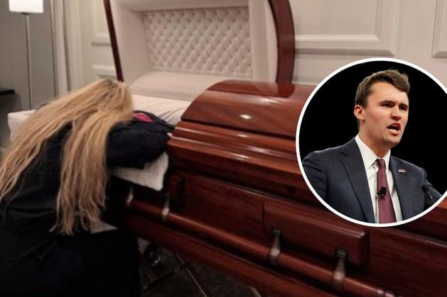 Charlie Kirk Belfast rally: Tearful widow vows: ‘I will never let your legacy die’