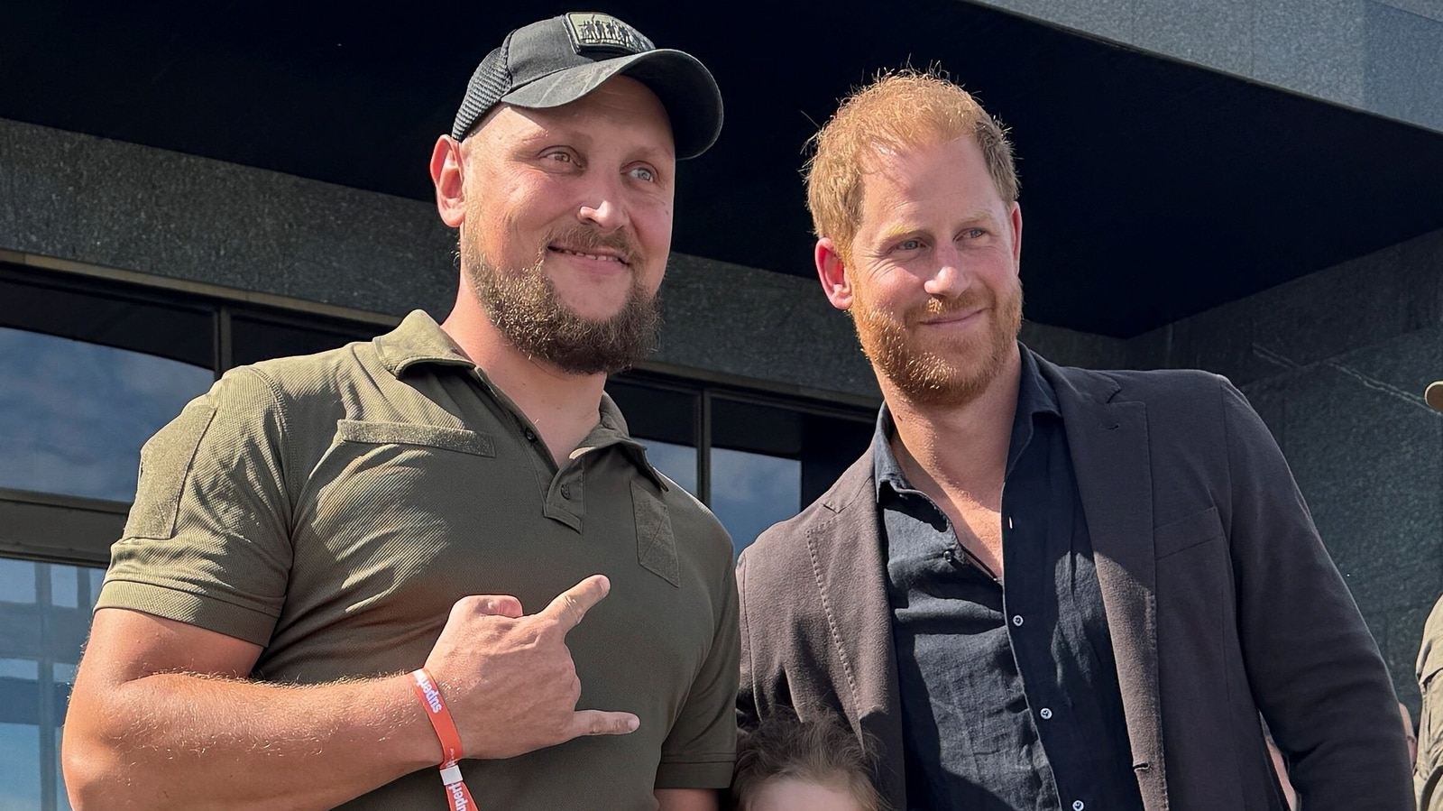 Prince Harry urges wounded soldiers in Kyiv to 'open up to family' just days after meeting King Charles