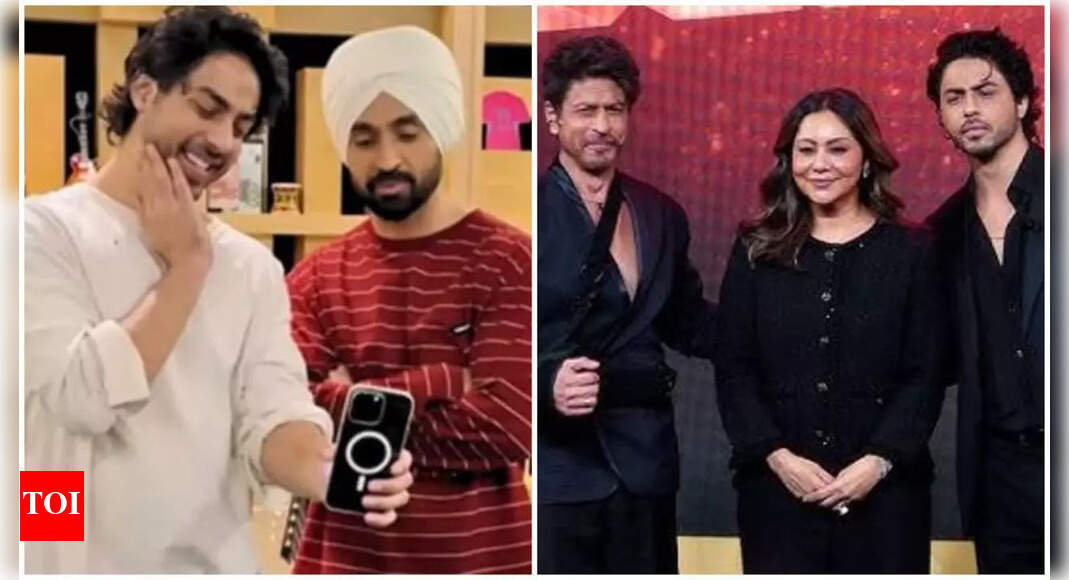 Diljit Dosanjh recalls first meeting Aryan Khan after Shah Rukh Khan’s thank-you note: ‘It felt like I was meeting you’ | Hindi Movie News