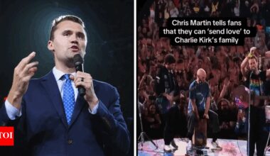 'Might need it today': Coldplay's Chris Martin pauses concert in London to send love to Charlie Kirk’s family - watch