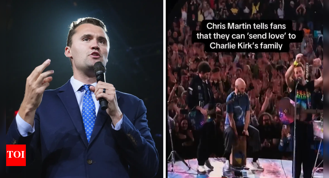 'Might need it today': Coldplay's Chris Martin pauses concert in London to send love to Charlie Kirk’s family - watch