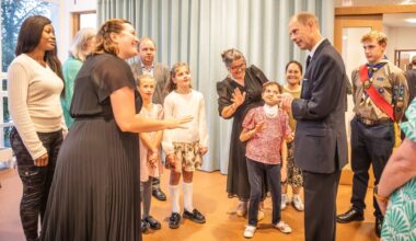 Duke of Edinburgh celebrates theatre milestone