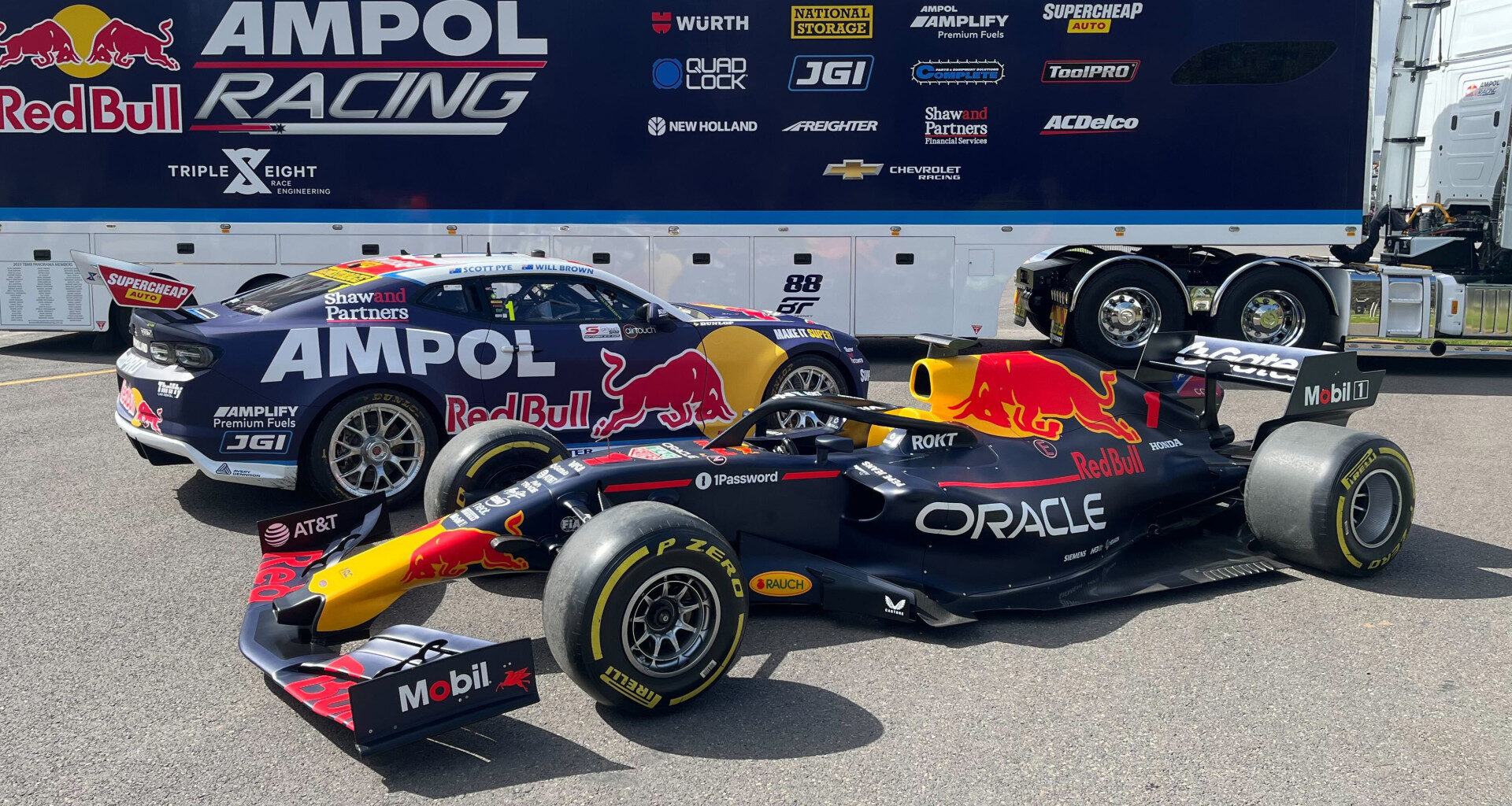 Red Bull F1 demo added to Supercars Adelaide Grand Final