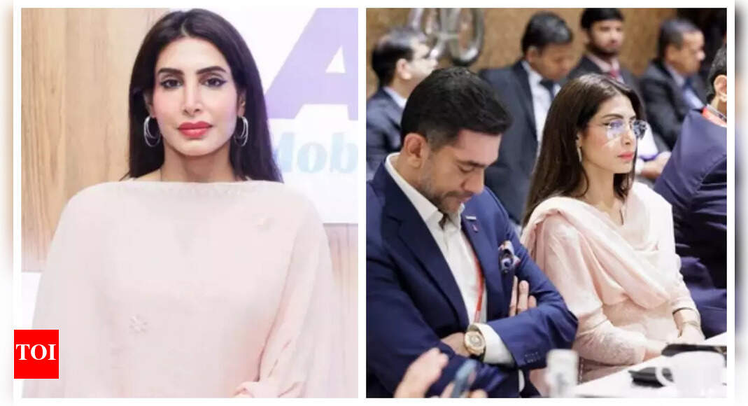 Sunjay Kapur’s wife Priya Sachdev makes first public appearance amid his Rs 30,000 crore inheritance row - See photos |