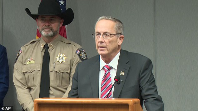 Utah County Attorney's Office headed by Jeffrey S. Gray holds a press conference in Provo, Utah on September 16, 2025 to explain charges and the next steps in the case of Tyler Robinson suspected of fatally shooting conservative activist Charlie Kirk.