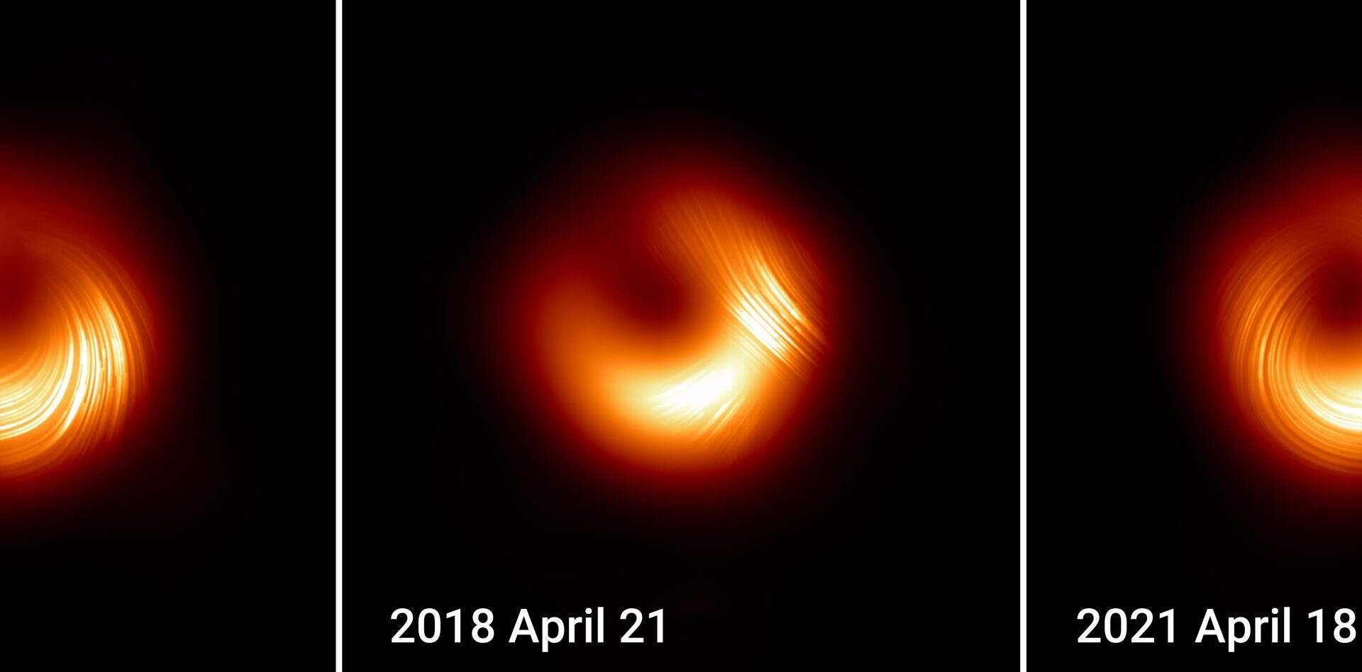 New images reveal unexpected polarization flips near M87's supermassive black hole