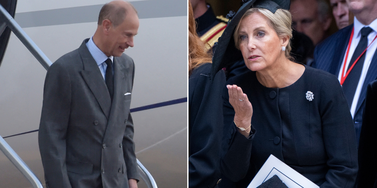 Inside Prince Edward's diary clash as Duchess of Edinburgh attends royal funeral alone