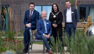 Telford community celebrates new affordable homes for over 55s at Stirchley House