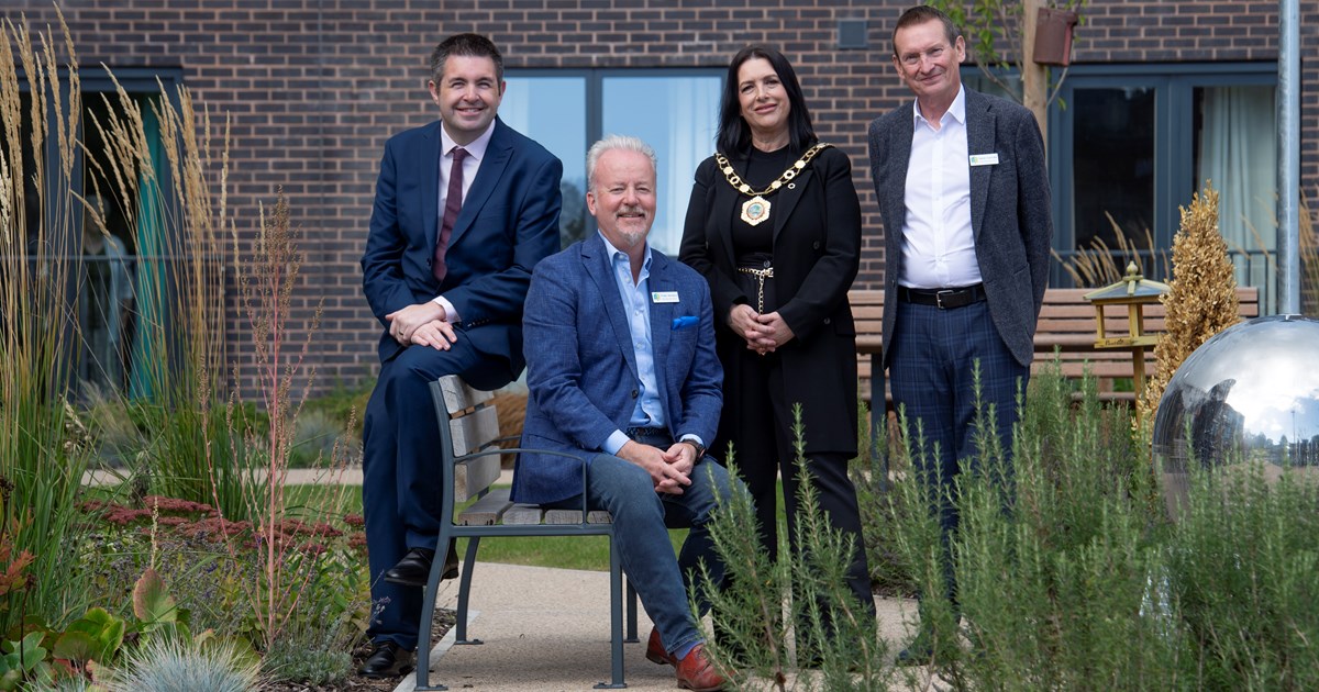 Telford community celebrates new affordable homes for over 55s at Stirchley House