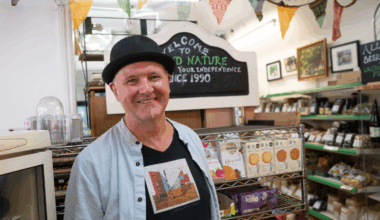 'This journey has been delightful': The man waving goodbye to his Wood Street health shop after three decades
