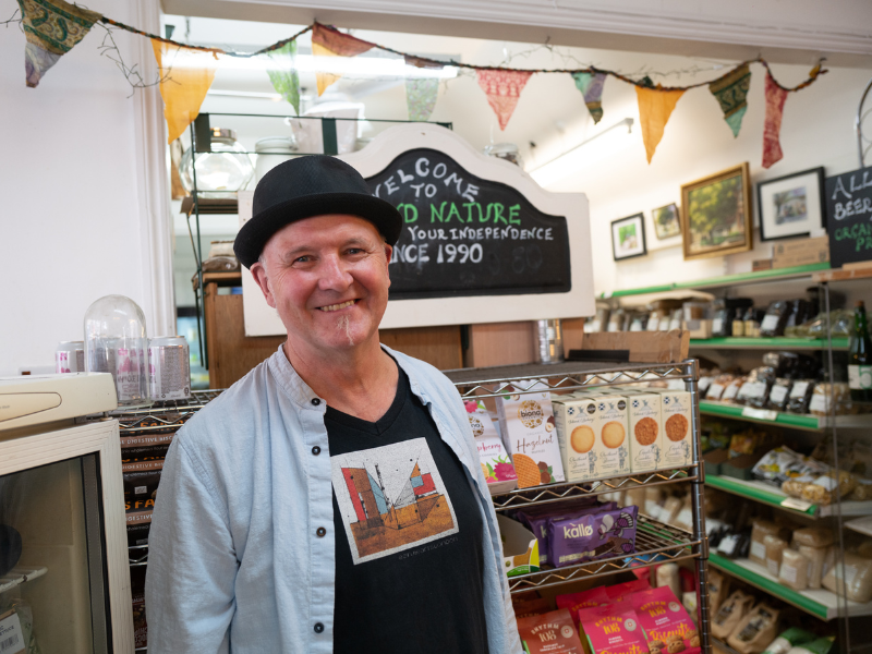 'This journey has been delightful': The man waving goodbye to his Wood Street health shop after three decades
