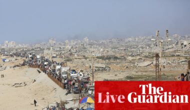 Israel says it has opened ‘temporary’ route for residents to flee Gaza City after launching ground offensive – Middle East crisis live | Gaza