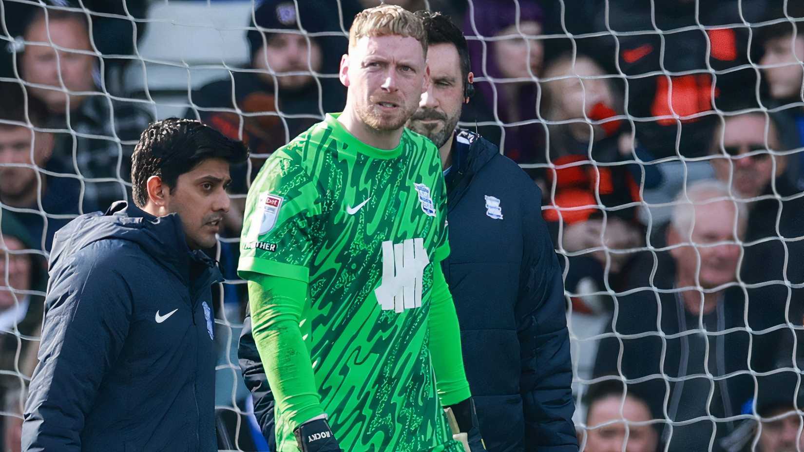 Birmingham City goalkeeper Ryan Allsop