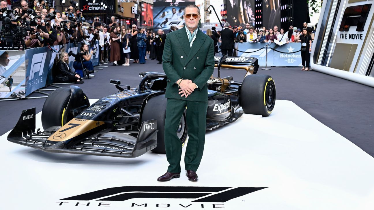 F1 Movie sequel in discussion, says Apple boss Tim Cook