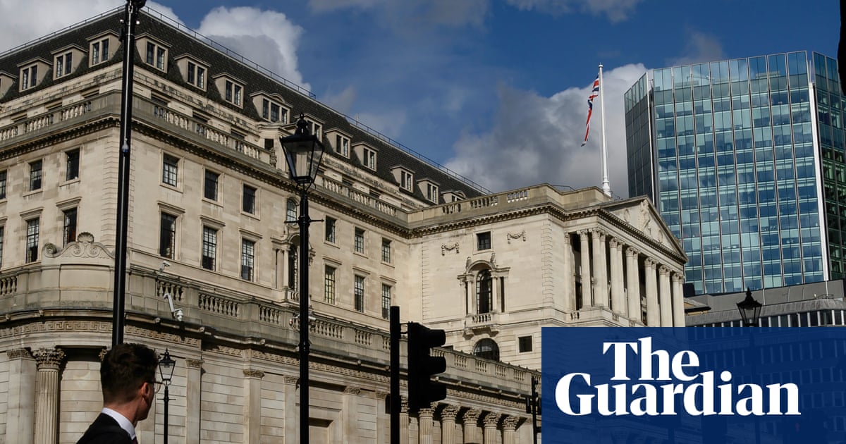 Bank of England holds interest rates at 4% and slows scheme to sell stock of UK bonds | Interest rates