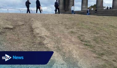 Edinburgh landmark Calton Hill facing 'erosion emergency' after grass cut too short by council